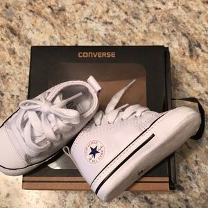 Converse Crib shoes.